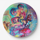 KLEINE MUSHÖMCHEN PAPPTELLER (Vorderseite)