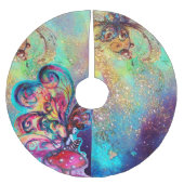 KLEINE MUSHÖMCHEN POLYESTER WEIHNACHTSBAUMDECKE (Vorderseite)