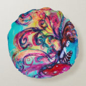 KLEINE MUSHÖMCHEN RUNDES KISSEN (Rückseite)