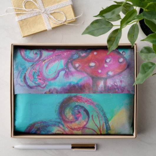 KLEINE MUSHÖMCHEN SEIDENPAPIER (Geschenk)