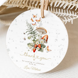 Kleine Mushroom Baby Shower Wald Baby Dusche Geschenkanhänger