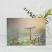 Kleine Mushroom-Fotokarte (Stehend Vorderseite)