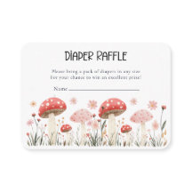 Kleine Mushroom-Wildblume Babydusche