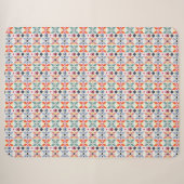 kleine Muster Sherpadecke (Vorderseite (Horizontal))