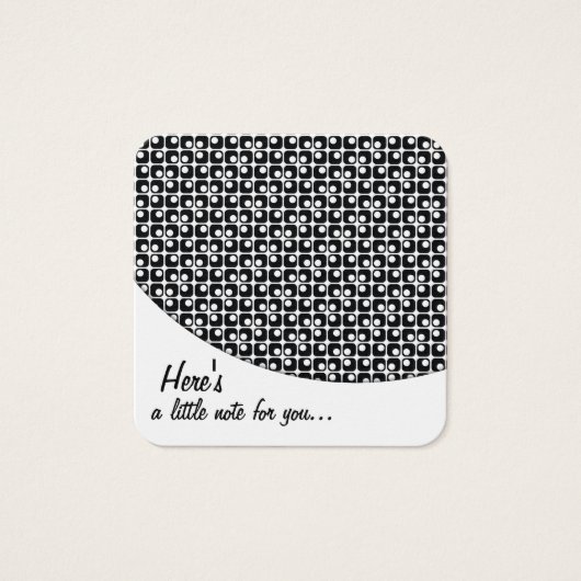 Kleine, nach rückwärts gerichtete Meldungshinweise (Vorderseite)