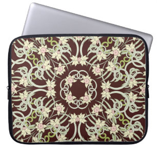 Kleine Narzissen, Jugendstil-Platz. Laptopschutzhülle