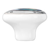 Kleine Nautik - Keramik-Schubknöpfe für den Ozean Keramikknauf (Seitenansicht)