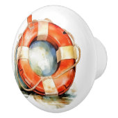 Kleine Nautische Porthole-Schubknöpfe Keramikknauf (Rechts)