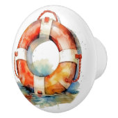 Kleine Nautische Porthole-Schubknöpfe Keramikknauf (Rechts)