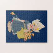 KLEINE NIEDERLÄNDISCHE MÄDCHEN ART JIGSAW PUZZLE (Horizontal)