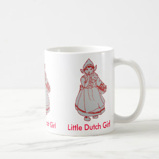 Kleine niederländische Mädchen-Tasse Kaffeetasse