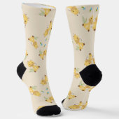Kleine niedliche Giraffe Socken (Gewinkelt)