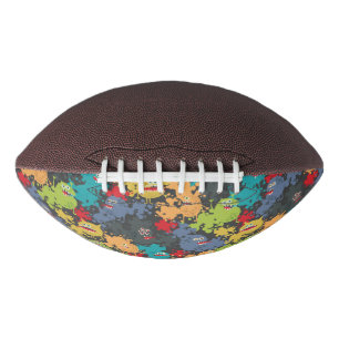 Kleine niedliche lustige Monster Football