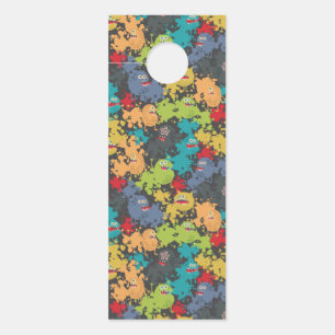 Kleine niedliche lustige Monster Türanhänger