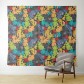 Kleine niedliche lustige Monster Wandteppich (Beispiel (Horizontal))