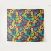 Kleine niedliche lustige Monster Wandteppich (Vorderseite (Horizontal))