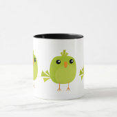 Kleine niedliche Vögel Tasse (Zentrum)