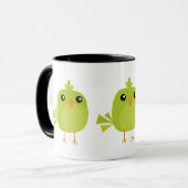 Kleine niedliche Vögel Tasse (Vorderseite Links)