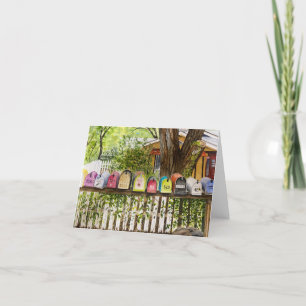 Kleine notecard - innen leer dankeskarte