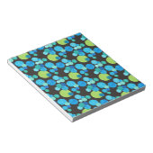 Kleine Notepad- oder Jotter-, Blue Moons auf Schwa Notizblock (angewinkelt)