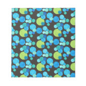 Kleine Notepad- oder Jotter-, Blue Moons auf Schwa Notizblock (Vorderseite)
