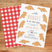 Kleine Nugget Lässig Baby Dusche Einladung