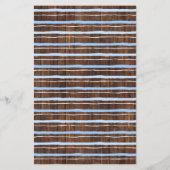 Kleine OM Cowboy Blue Baby Shower Bingo Game Card Flyer (Hinten)