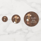 Kleine OM Cowboy Western Babydusche Tischdekoratio Konfetti (Vorderseiten)