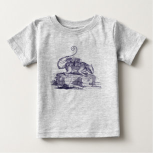 Kleine Opossum-Baby-Ausstattung Baby T-shirt