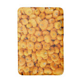 Kleine Orange Fall Harvest Pumpkins Badematte (Vorderseite Vertikal)