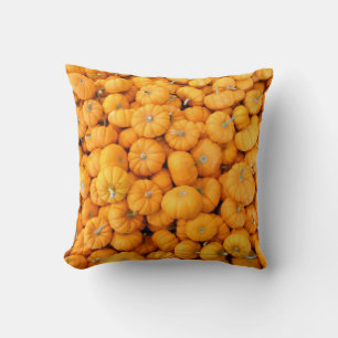 Kleine Orange Fall Harvest Pumpkins Kissen