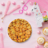 Kleine Orange Harvest Pumpkins Papier Teller (Party)