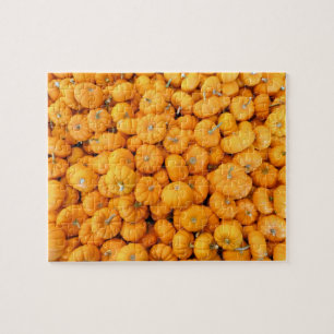 Kleine Orange Harvest Pumpkins Puzzle