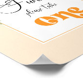 Kleine Orangen der Süsse Wir hoffen, dass ihr euch Poster (Ecke)