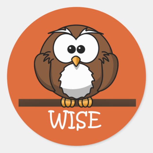 Kleine Owl Teacher Grading Stickers (Vorderseite)