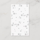 Kleine Packung mit dem Weihnachtsduschenduschtendu Begleitkarte (Rückseite)