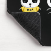 Kleine Pandas im Dunkeln Mousepad (Ecke)