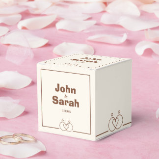 Kleine Papierbox - festes und einzigartiges Design Geschenkschachtel