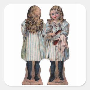 Kleine Papierpuppen, Aufkleber