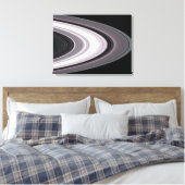 Kleine Partikel in SaturnÃ, aber Â Â ½s Rings Leinwanddruck (Insitu (Schlafzimmer))
