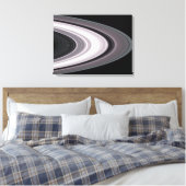 Kleine Partikel in SaturnÃ, aber   ½s Rings Leinwanddruck (Insitu (Schlafzimmer))