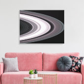 Kleine Partikel in SaturnÃ, aber   ½s Rings Leinwanddruck (Insitu (Wohnzimmer))
