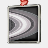 Kleine Partikel in SaturnÃ, aber   ½s Rings Ornament Aus Metall (Links)