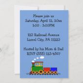 Kleine Party Einladung (Rückseite)