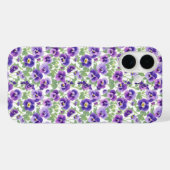 Kleine Pastell-Lila Stiefmütterchen Telefongehäuse Case-Mate iPhone Hülle (Rückseite (Horizontal))