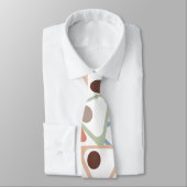 Kleine, pastellfarbene Dreiecke Krawatte (Gebunden)