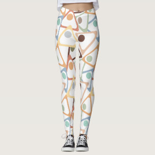 Kleine, pastellfarbene Dreiecke Leggings