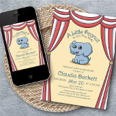 Kleine Peanut Babydusche Einladung