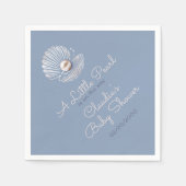 Kleine Pearl Baby Dusche Serviette (Vorderseite)