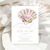 Kleine Perle unter der Meerschweindusche Einladung